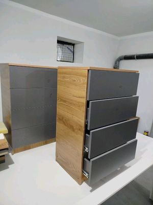 комод комбинированной честир 4 ящиков