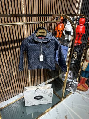 Детская ветровка Prada. Lux. В синем цвете