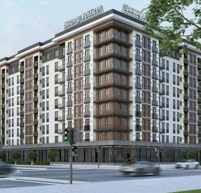 Жк Strong Edifice 16 гор Больница Ш.руставели Каробка 2 комнатная 55м2