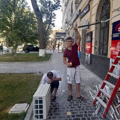 Кондиционер установка киламиз