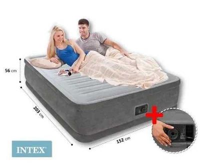 Кровать надувная Intex 203 x 152 x 56 см