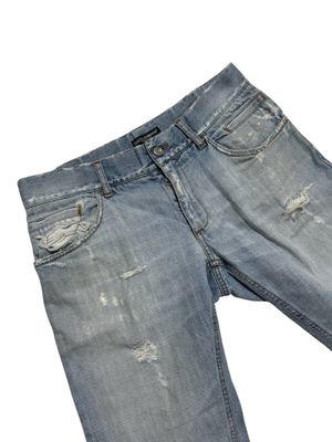 dolce & gabbana distressed jeans