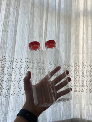 Пластиковые бутылки для воды 500 мл × 10 шт