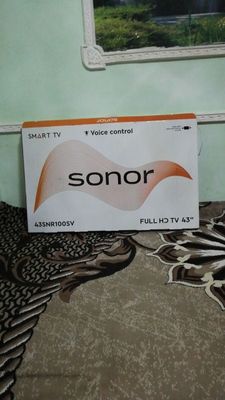 Sonor телевизор сатылады 43 лик смарт Ютуб ашады уайфай жлганады пакет