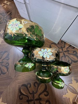 Продаю богемский стеклянный набор