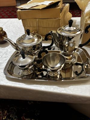 Сервиз чайный мельхиор ссср