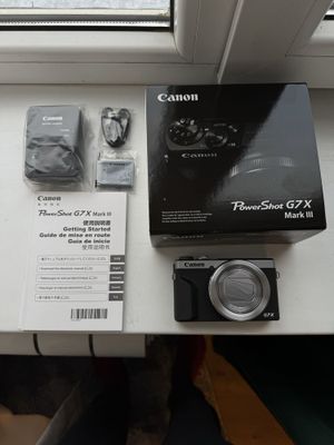 Canon g7x mark 3 silver новая