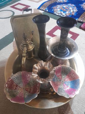 Латунные посуды разные