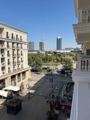 Вид на парк! 2-ком квартира в аренду! Жк Boulevard Ташкент сити!!!