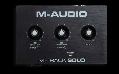 M-AUDIO M-TRACK SOLO II Звуковая карта