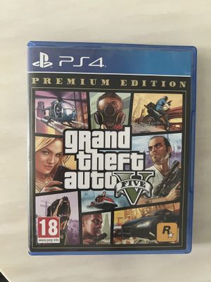 Диск на ps4 GTA5 Premium Edition(русский язык)