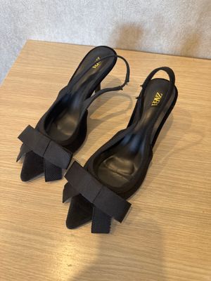 ZARA туфли. Черные .Размер: 37 Состояние:отличное.