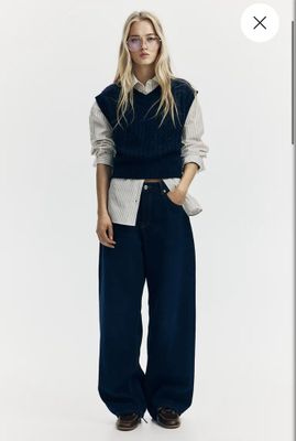 H&M - Баррел джинсы