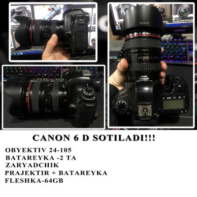 Canon 6 D sotiladi !!!