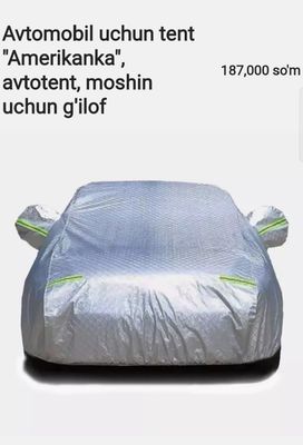 Avtomobil uchun tent "Amerikanka", avtotent, moshin uchun g'ilof