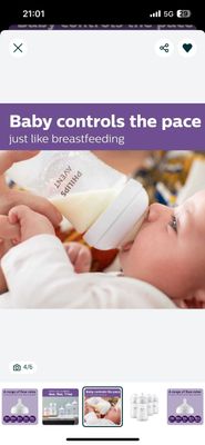 Avent butılka arginal Dubay nıkı 160 ml