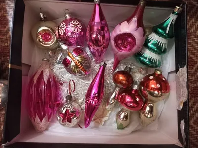 СССР елочные игрушки 50-70гг, см.все фото.