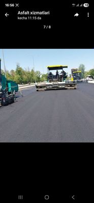 Asfalt Асфальт аспальт килиш хизмати