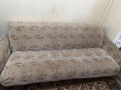 Продам диван раскладушка в рабочем состоянии, пружины не торчат
