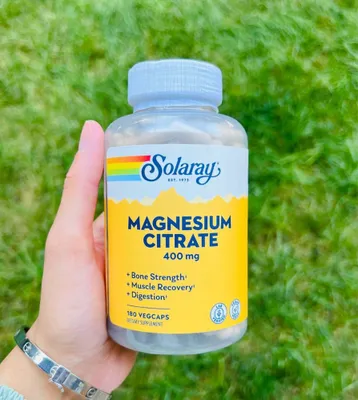Цитрат Магния с витамином В6 /180 вег. капсул /Magnesium Citrate
