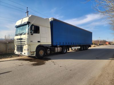 DAF XF EURO 3 + KRONE прицеп Сотилади