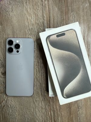 iPhone 15 ProMax 256Gb Titan Akk: 98% Kelwamiz