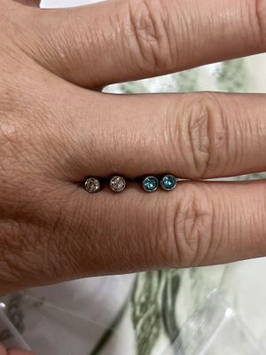 Серьги для пистолета из медстали