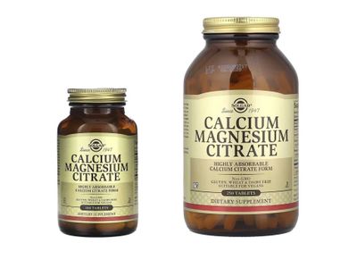 Solgar Цитрат кальция и магния Calcium Magnesium Citrate калций kalsiy