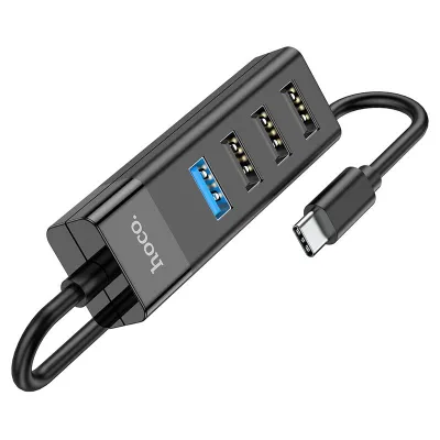 Type-C hab Hoco HB25 Type-C на USB3.0+USB2.0*3