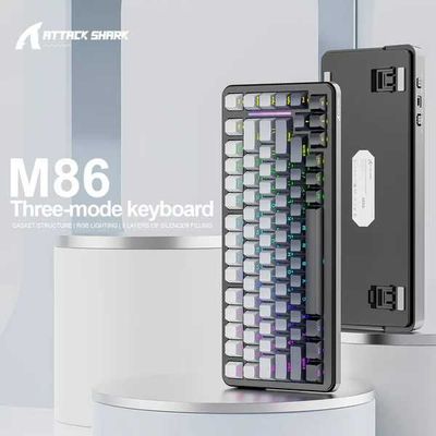 Attack Shark M86 Tri-mode Mechanical/M87 Pro V2 Мех/ клавиатура ++