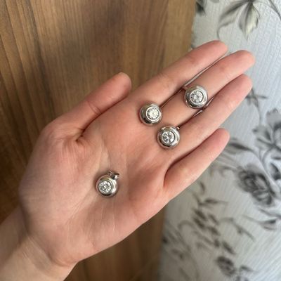Серебреный комплект