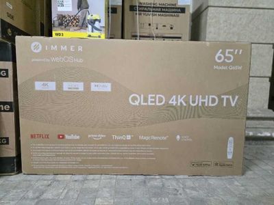 Телевизор IMMER Q65W 2024 QLED 4K Доставка бесплатно