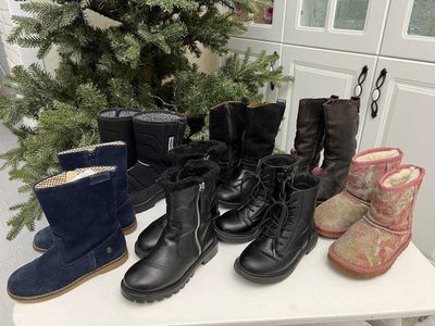 Кожаные сапоги Zara, Geox, Next, UGG размер 28/29