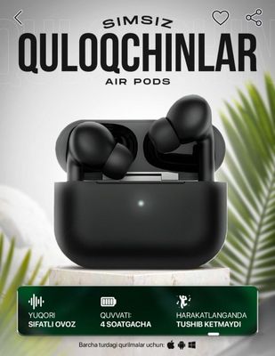 Airpods, simsiz, bluetooth