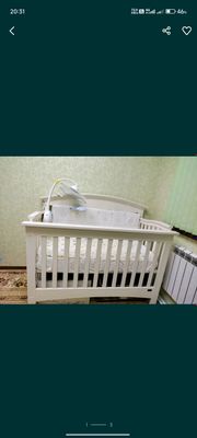 Детская кровать Chicco. Bolalar uchun karovat.