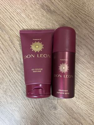 Мужской набор: Гель для душа и Дезодорант DON LEON
