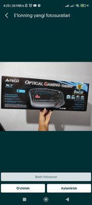 A4tech X7 Klavitura va mishka Sastyanalari zor yaxshi holatda Komplekt