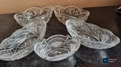 Хрусталь Советский Новый 2штук