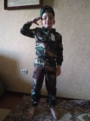 Детская военная форма от 3-11 лет. Новые