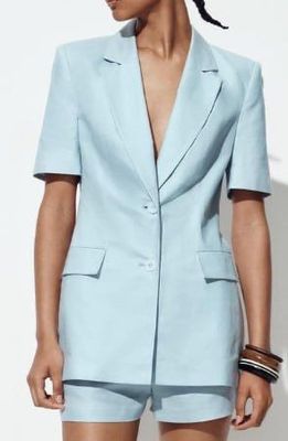 Новый стильный голубой костюм - вдохновение от Zara