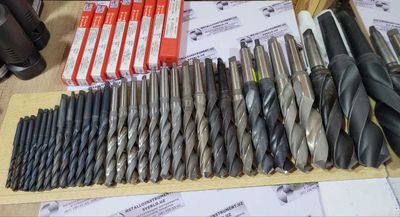 Сверло по металлу с коническим хвостом