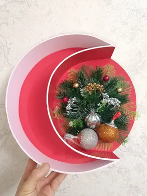 новогодние украшение на стол