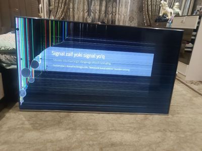 Hisense smart tv ekrani kuygan