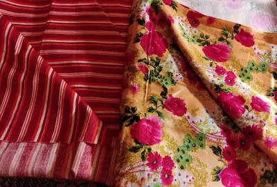 Ткань "платки" плотный ситец периода СССР