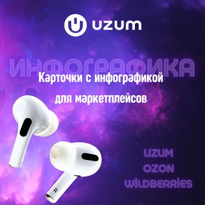 Карточки для Uzum. Дизайн карточек для Uzum