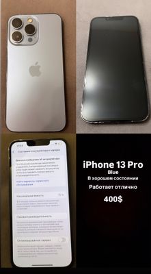 iPhone 13pro blue 128