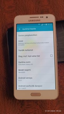 Samsung A3 хотира 1/16