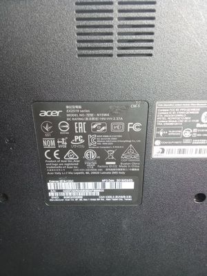 Acer 2519 notebook sotiladi