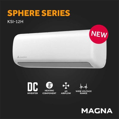 Скидка !!! Кондиционер MAGNA Sphere KSI-12H Inverter+тен Konditsioner