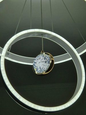LED- люстра в хай тек стиле